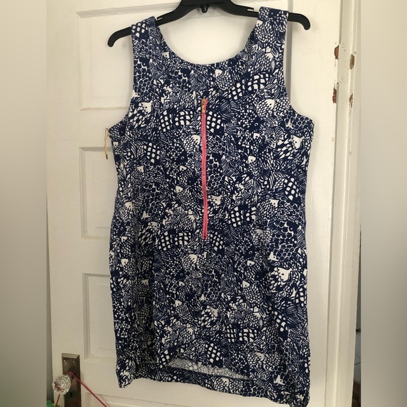 Lilly Pulitzer for Target Blue and White Mini Dress size 20W women’s - Picture 2 of 3